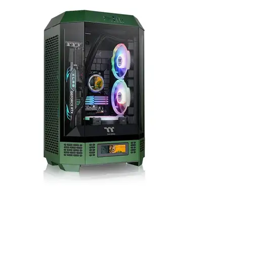 Thermaltake 300 Racing Green Micro Torre Verde