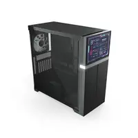 Valkyrie VK02 LCD Black Midi Tower Negro