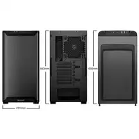 be quiet! PURE BASE 501 Airflow Window Black Midi Tower Negro