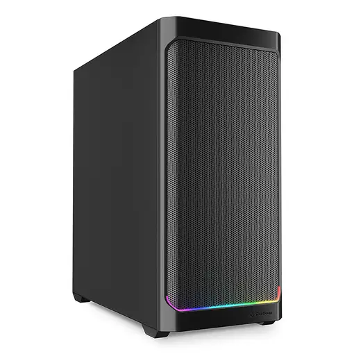 Sharkoon AK4 RGB STRIP Midi Tower Negro