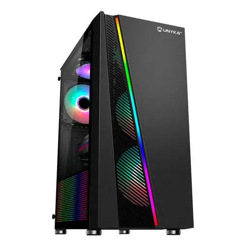 UNYKAch ATX Glayze Black Torre Negro