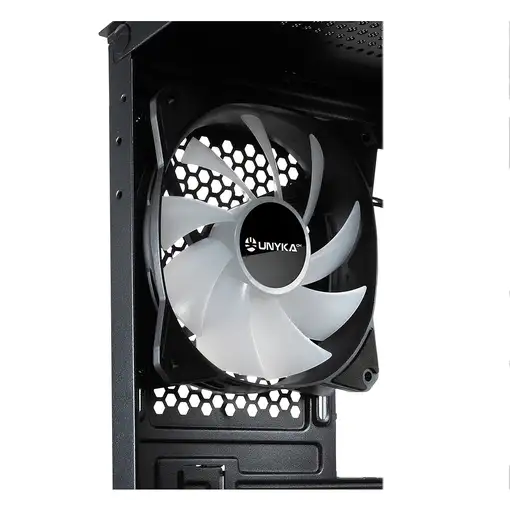 UNYKAch ATX Glayze Black Torre Negro