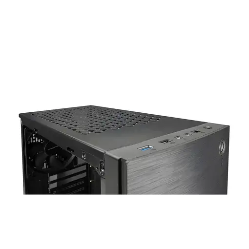 Tacens Imperator II, Caja Semitorre ATX, 1x Ventilador 120mm + Rejillas, Negro