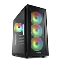 Sharkoon TG6M RGB Torre Negro