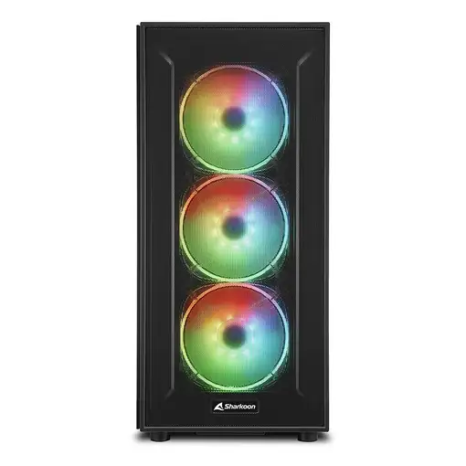 Sharkoon TG6M RGB Torre Negro