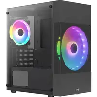 Aerocool Atomic Lite Mini Tower Negro Aerocool Atomic Lite Mini Tower Negro