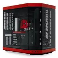 HYTE Y70 Midi Tower Negro, Rojo