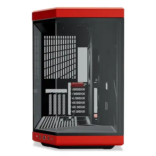 HYTE Y70 Midi Tower Negro, Rojo