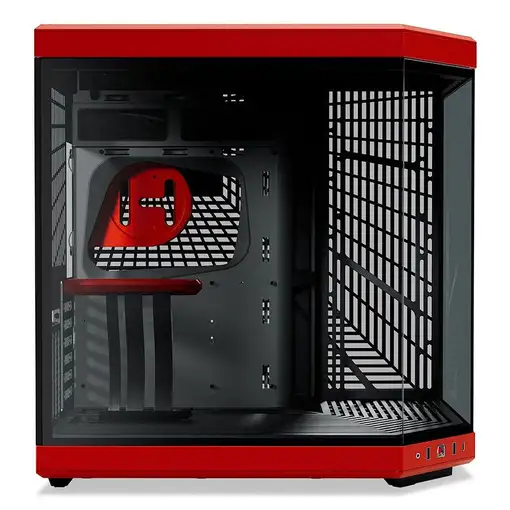 HYTE Y70 Midi Tower Negro, Rojo