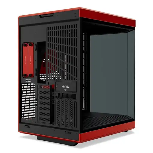 HYTE Y70 Midi Tower Negro, Rojo