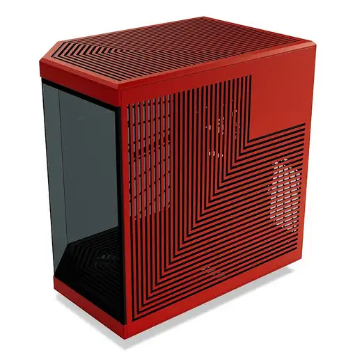 HYTE Y70 Midi Tower Negro, Rojo