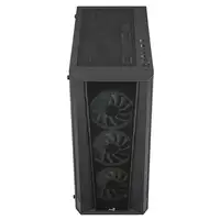 Aerocool PRISMBKV3 Caja PC ATX Negra 4 Ventiladores ARGB Frontal Lateral Cristal T
