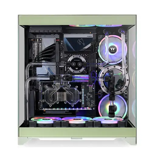 Thermaltake CTE E550 TG Midi Tower Verde