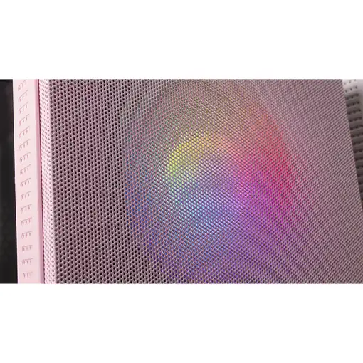 Mars Gaming MCZP, Caja PC Compacta Premium, MicroATX, Panel + Frontal Mesh, Rosa