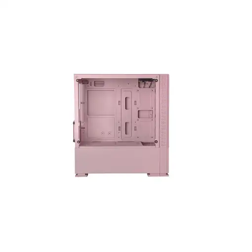 Mars Gaming MCZP, Caja PC Compacta Premium, MicroATX, Panel + Frontal Mesh, Rosa
