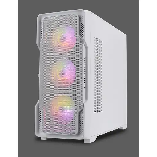 Nanoxia DS-9ARGB-W carcasa de ordenador Midi Tower Blanco