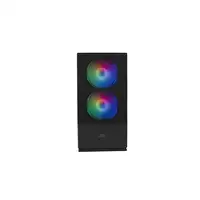 Mars Gaming MCZ, Caja PC Compacta Premium, MicroATX, Panel + Frontal Mesh, Negro