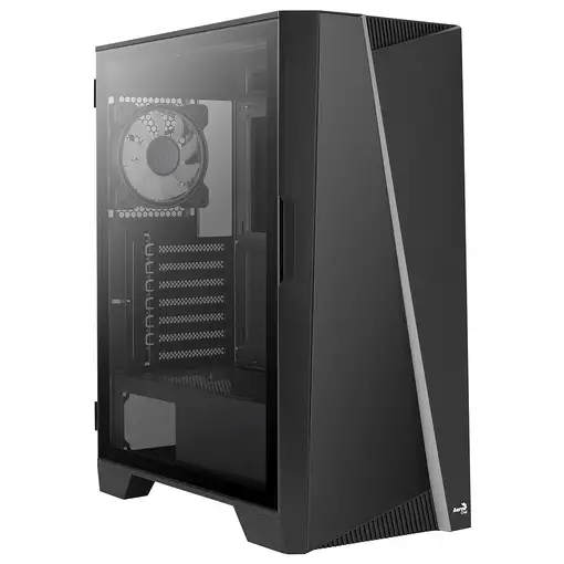 Aerocool MIRAGEBK Carcasa de Ordenador Ventilador ARGB 12cm