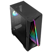 Aerocool MIRAGEBK Carcasa de Ordenador Ventilador ARGB 12cm