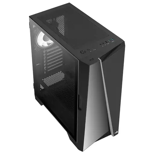 Aerocool MIRAGEBK Carcasa de Ordenador Ventilador ARGB 12cm