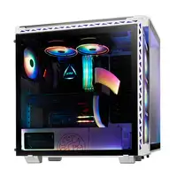 XPG BATTLECRUISER Midi Tower Negro, Blanco