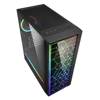 Sharkoon RGB LIT 100 Midi Tower Negro