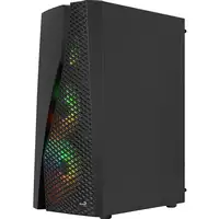 Aerocool WAVEBKV3 Caja PC ATX Cristal Templado 4xVentilador RGB Negro