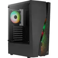 Aerocool WAVEBKV3 Caja PC ATX Cristal Templado 4xVentilador RGB Negro