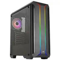 Aerocool SKYLINEV2BK Caja PC ATX Panel Frontal Doble LED ARGB Ventilador ARGB 12cm