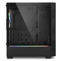 Sharkoon RGB LIT 200 Midi Tower Negro