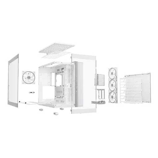 be quiet! LIGHT BASE 900 DX White Full Tower Blanco