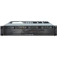 Inter-Tech IPC 2U-2404S Estante Negro, Plata
