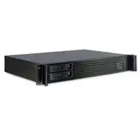 Inter-Tech 1.5U-1528L Estante Negro