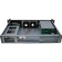 Inter-Tech 1.5U-1528L Estante Negro