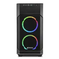 Sharkoon V1000 RGB Micro Torre Negro