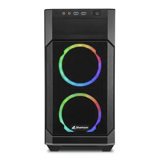 Sharkoon V1000 RGB Micro Torre Negro
