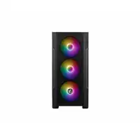MSI MAG Forge M100R Midi Tower Negro, Transparente
