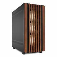 Sharkoon REBEL C70M RGB Full Tower Negro, Madera