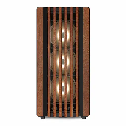 Sharkoon REBEL C70M RGB Full Tower Negro, Madera
