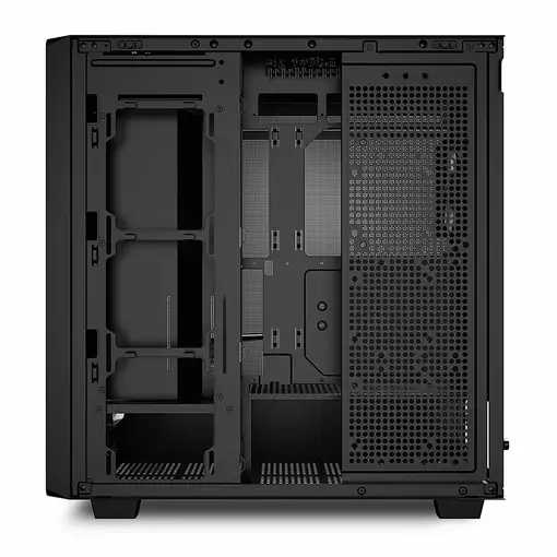 Sharkoon REBEL C70M RGB Full Tower Negro, Madera