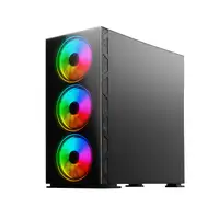 Savio PC Case Prime X1 ARGB Glass Black Midi Tower Negro