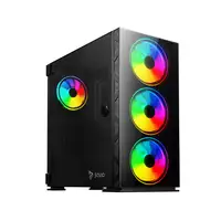 Savio PC Case Prime X1 ARGB Glass Black Midi Tower Negro