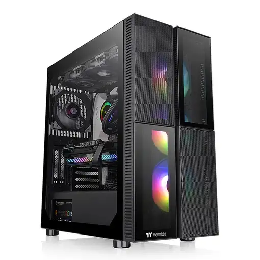 Thermaltake Versa T26 TG ARGB Midi Tower Negro
