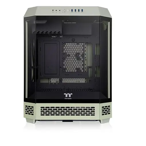 Thermaltake CA-1Z1-00MEWN-00 carcasa de ordenador Midi Tower Verde claro