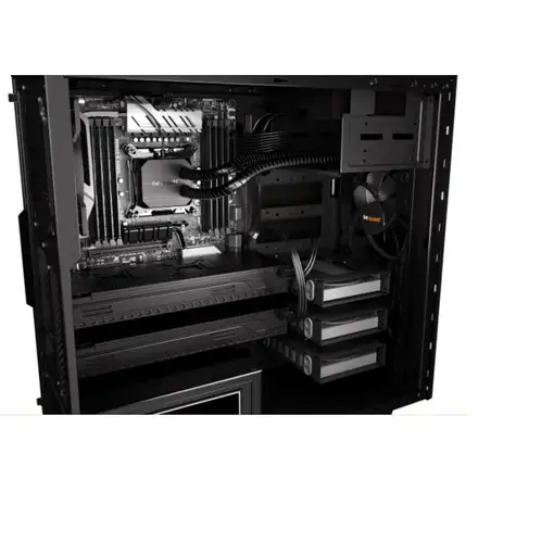 be quiet! Pure Base 600 Midi Tower Negro, Plata