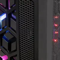 Mars Gaming MCMESH Negro, Caja PC Gaming, Micro ATX, Diseño Mesh Total, 3x Ventila