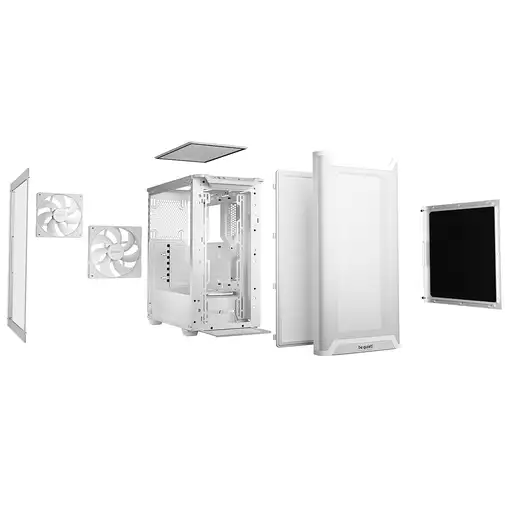 be quiet! PURE BASE 501 Airflow Window White Midi Tower Blanco