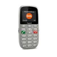 Gigaset GL390 5,59 cm (2.2") 88 g Gris Teléfono para personas mayores