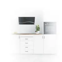 SCHNEIDER Campana extractora, 60cm, 594 m³/h, 3 velocidades, Negro SCHDA660EBV