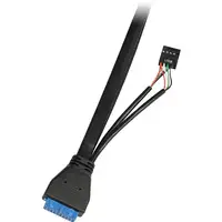 Inter-Tech 3U-K-340L Estante Negro